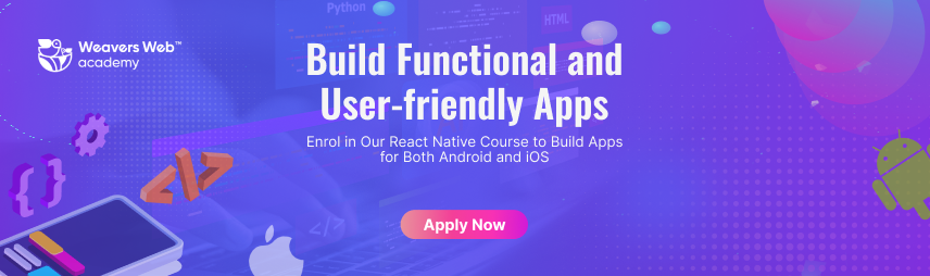 Enrol in Our React Native Course