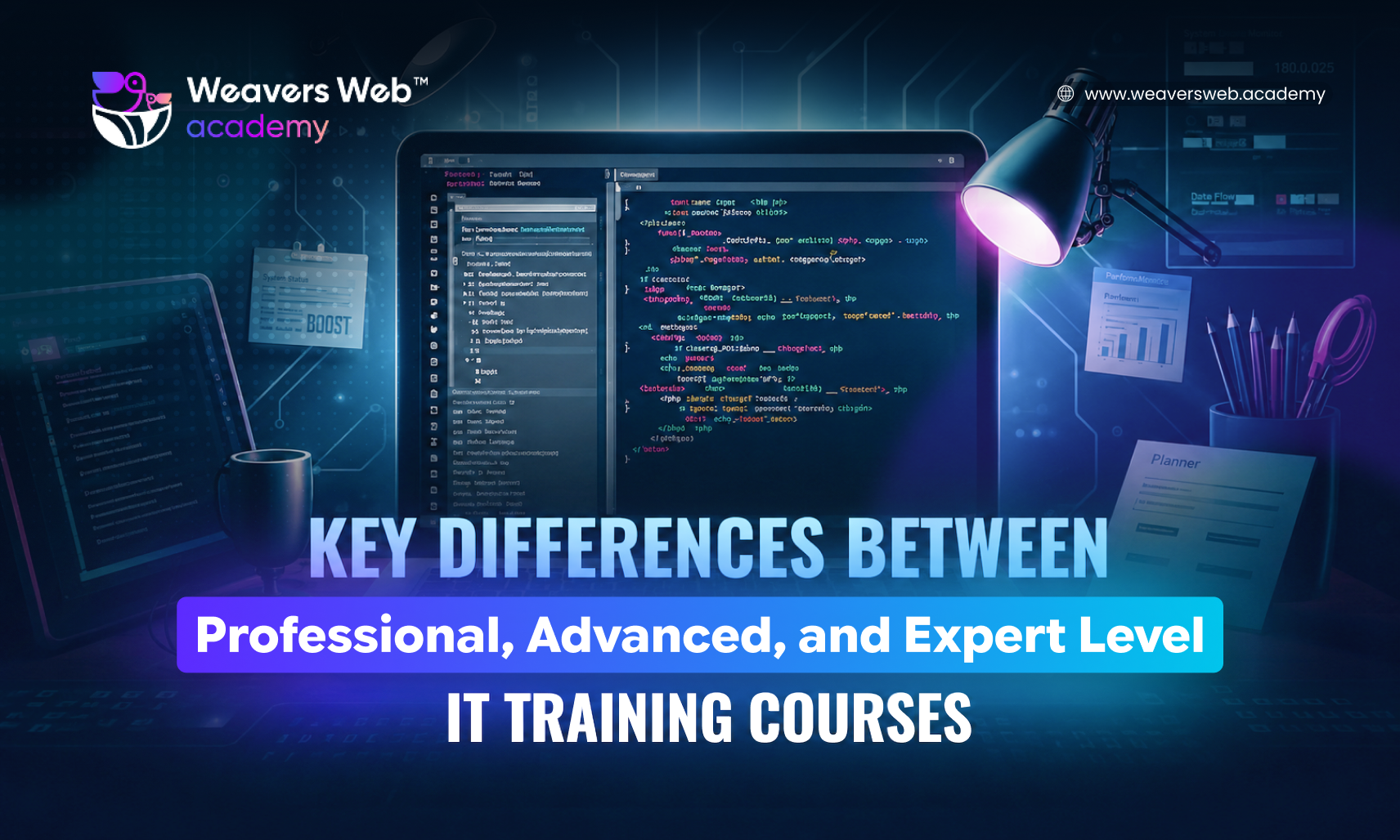 Key Differences Between Professional, Advanced, and Expert Level IT Training Courses